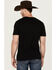 Image #4 - RANK 45® Men's Riding Free Short Sleeve Graphic T-Shirt, Black, hi-res