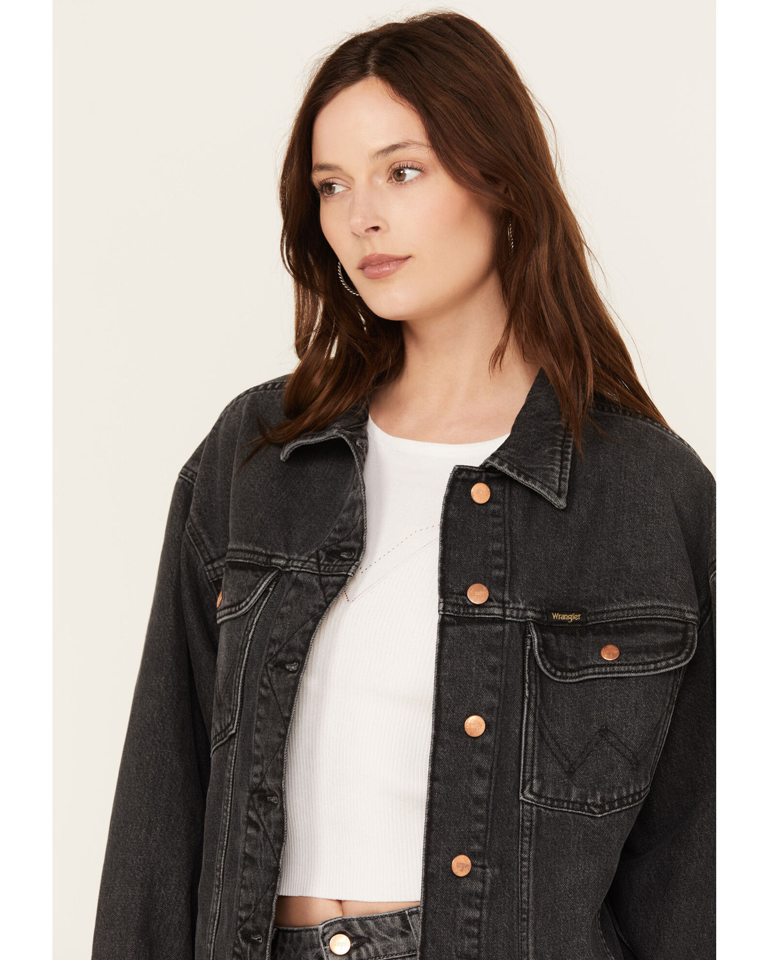 Wrangler Women's Denim Trucker Jacket