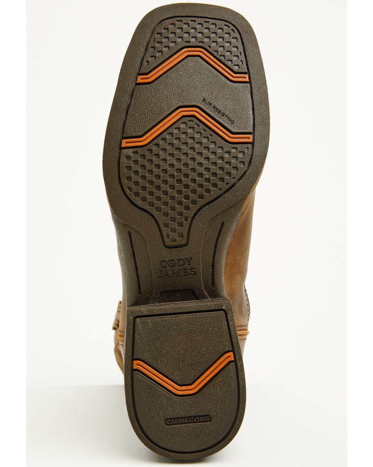 Image #7 - Cody James Cush Core&reg; Men's Honcho Performance Western Boots - Broad Square Toe, Tan, hi-res