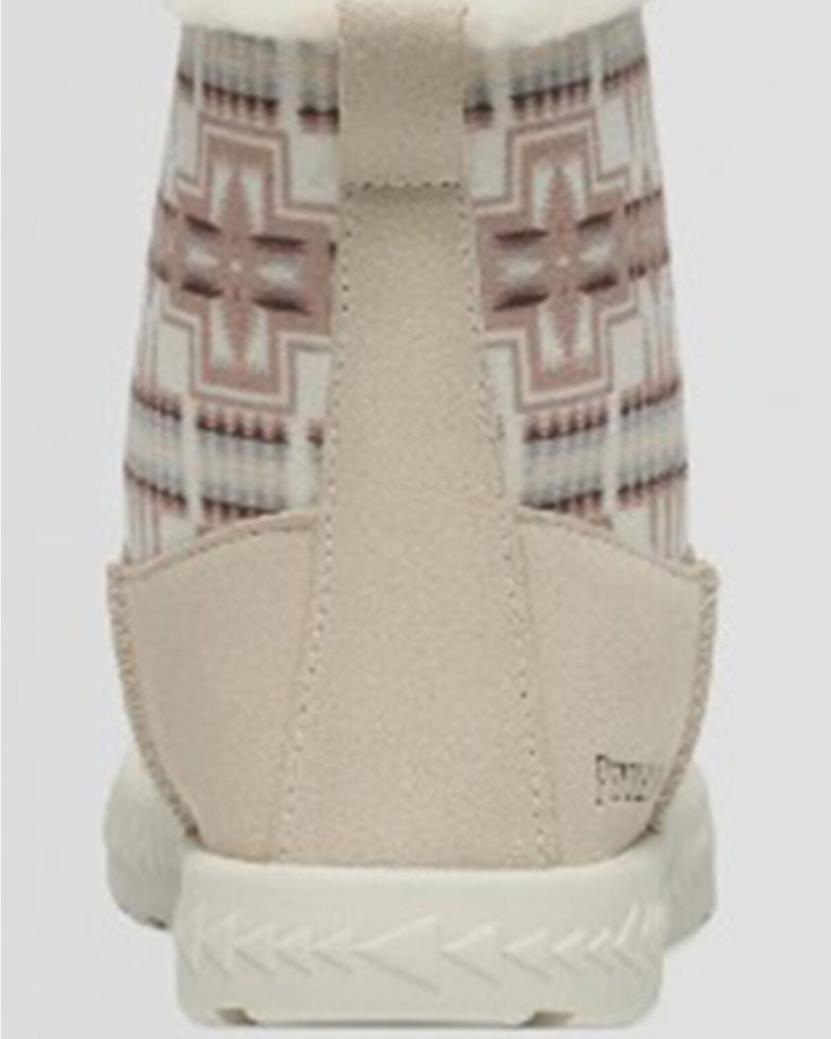 Image #3 - Pendleton Women's Cabin Fold Down Slippers - Round Toe, Cream, hi-res