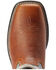 Image #4 - Ariat Women's Delilah Western Boots - Broad Square Toe, Teal, hi-res
