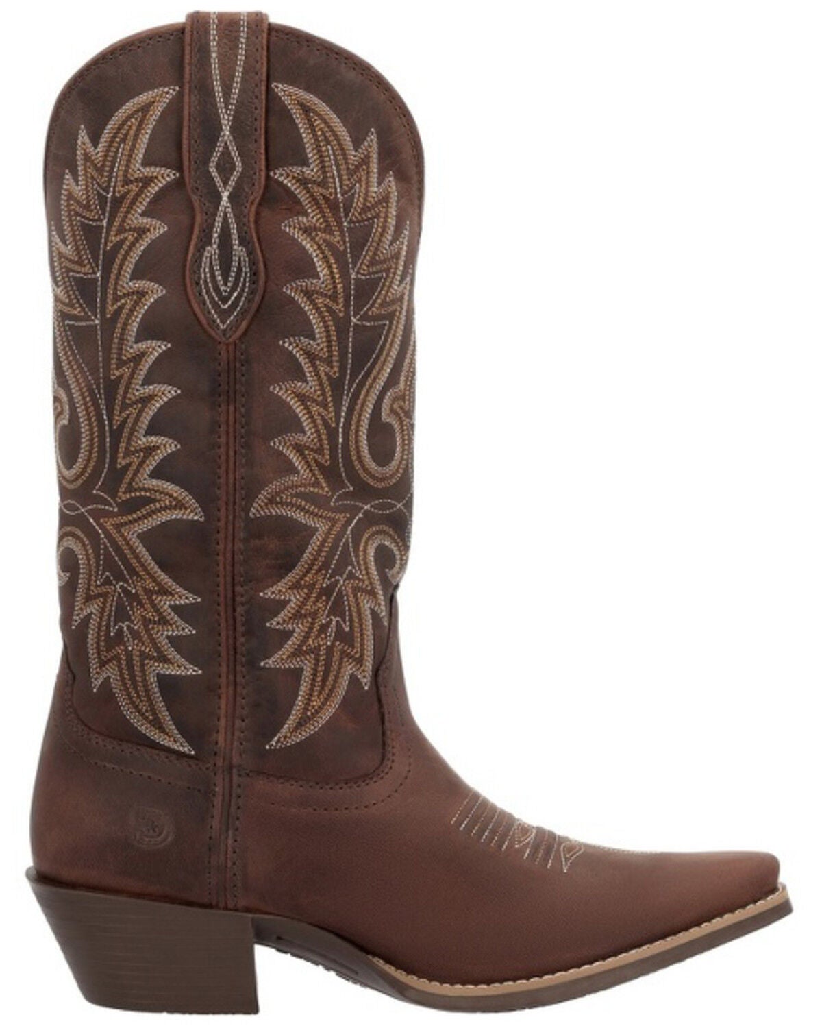 Image #2 - Durango Women's Shyloh Performance Western Boots - Round Toe, Brown, hi-res
