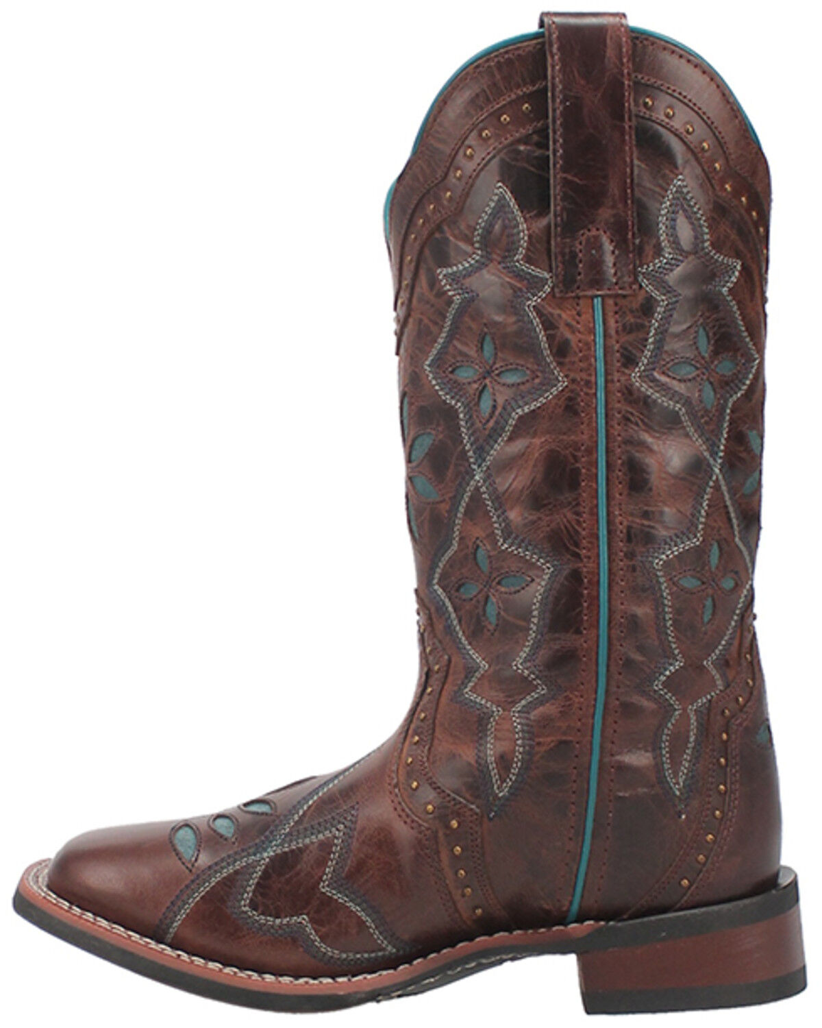 Image #3 - Laredo Women's Gillyann Western Boots - Broad Square Toe, , hi-res