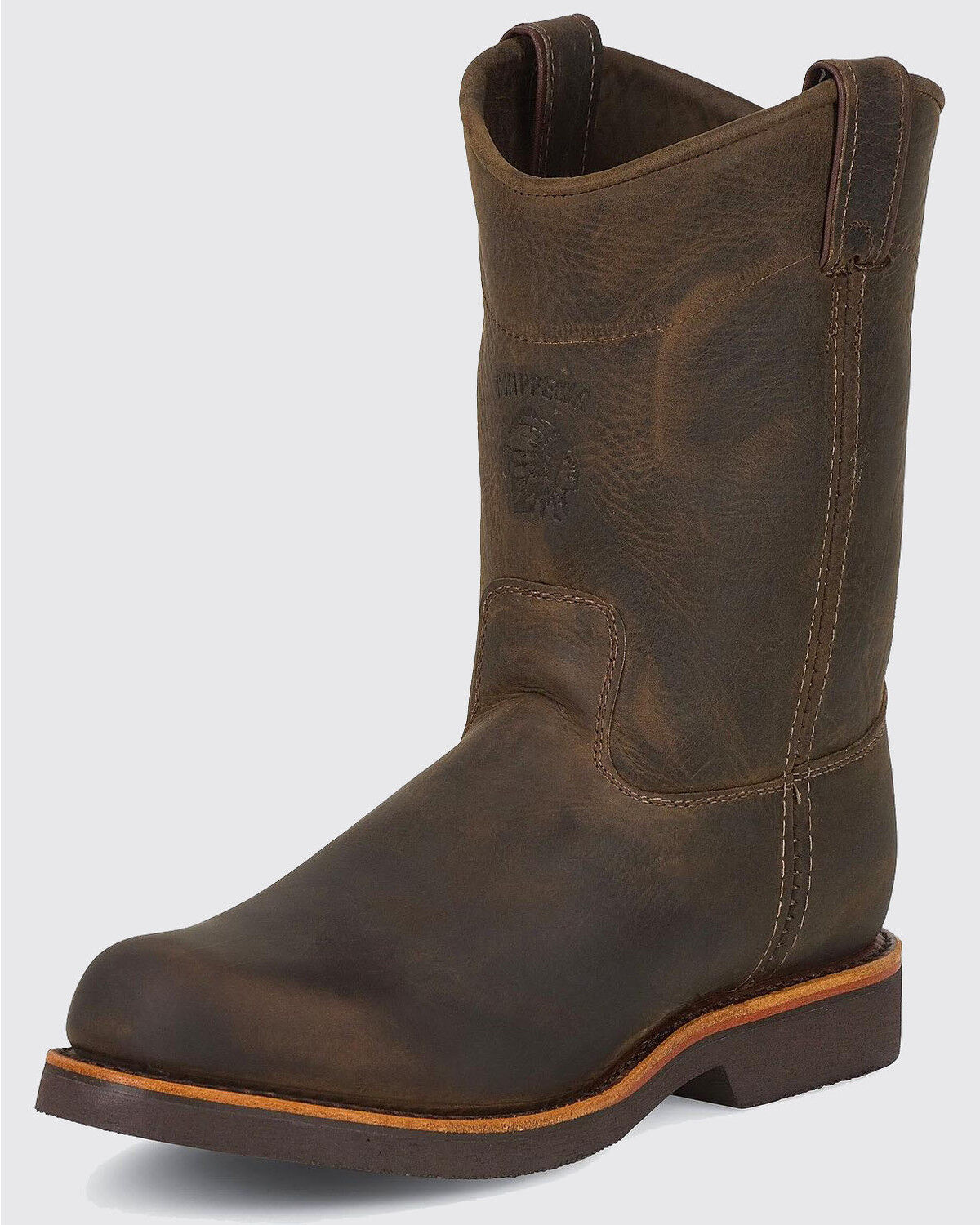 chippewa boots pull on