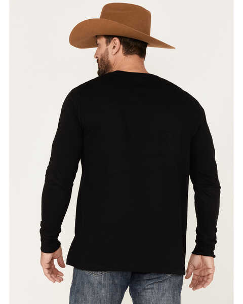 Image #4 - Moonshine Spirit Men's Mas Tequila Skeleton Graphic Long Sleeve T-Shirt, Black, hi-res