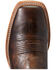 Image #4 - Ariat Men's Parada Tek Leather Western Boot - Broad Square Toe, Brown, hi-res