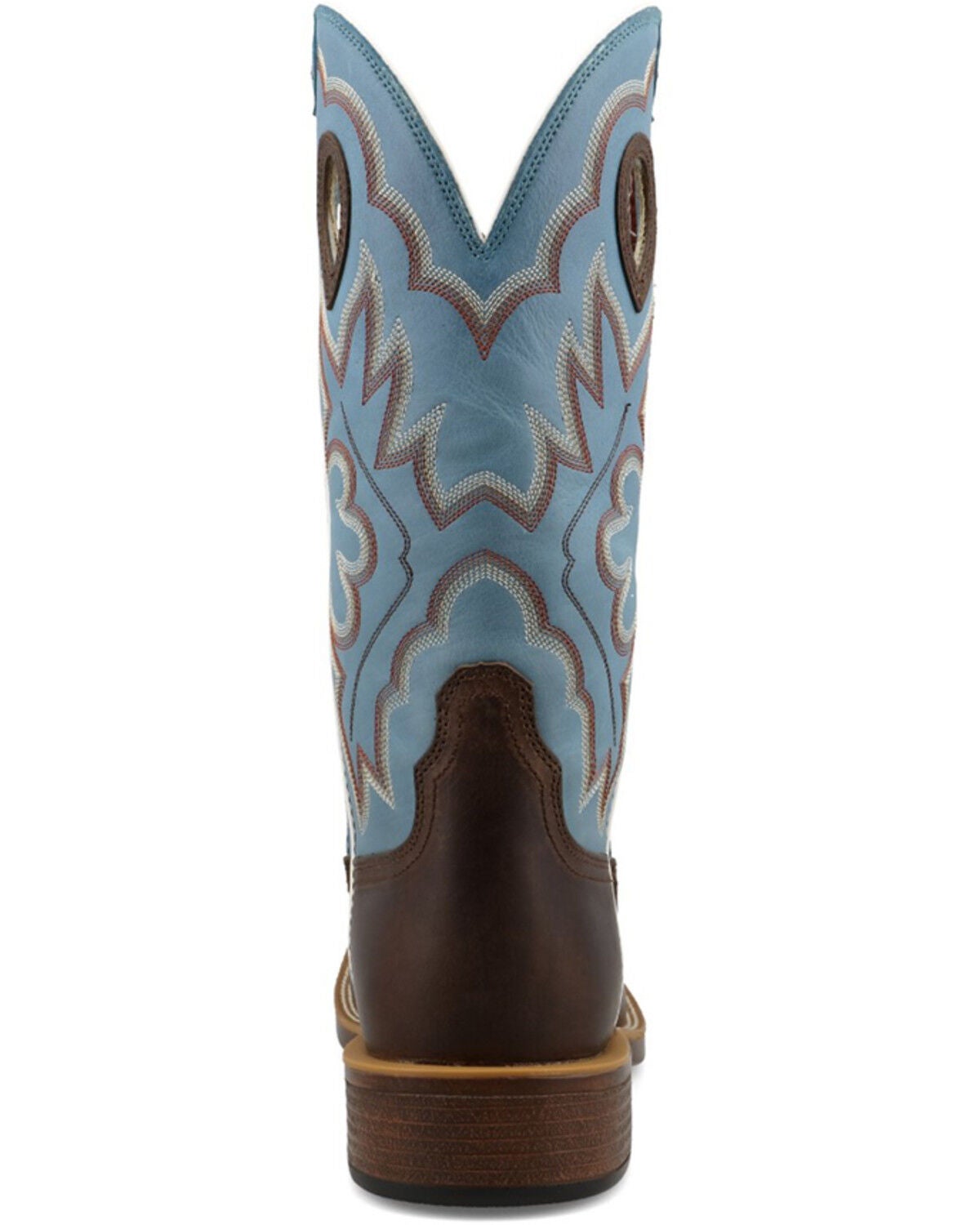 Image #5 - Twisted X Men's Top Hand Tall Performance Western Boots - Broad Square Toe, Dark Brown, hi-res