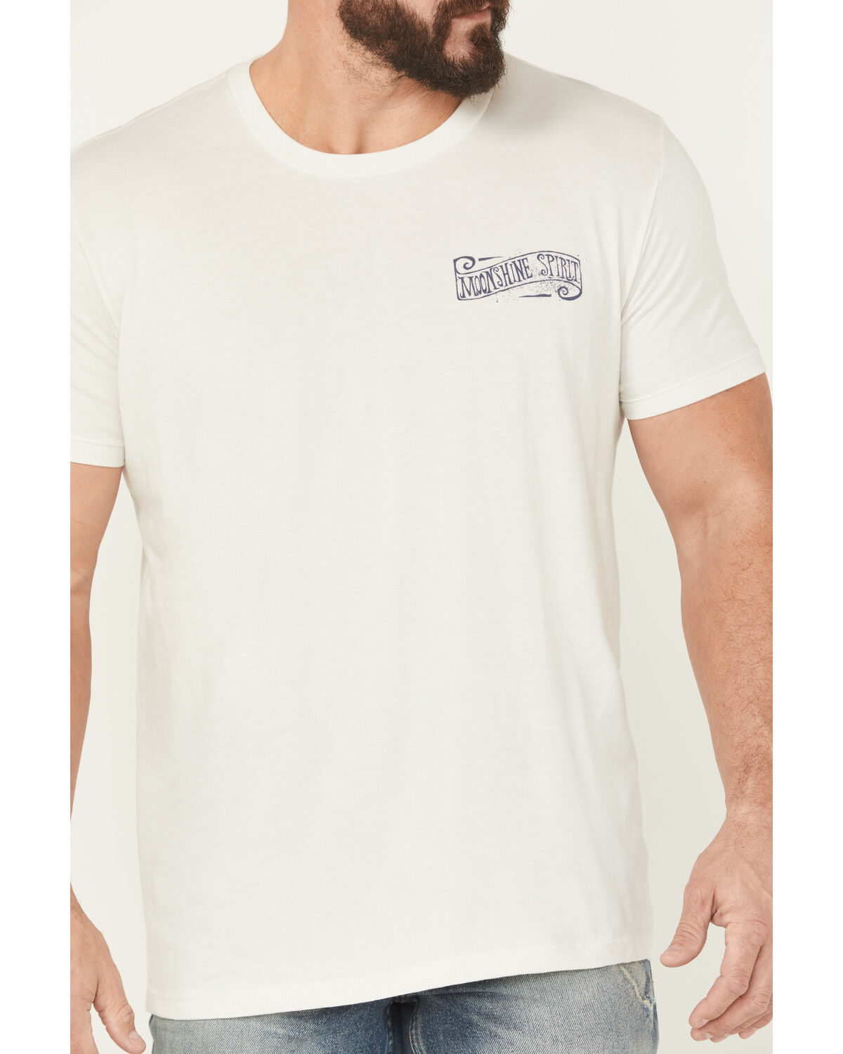 Image #3 - Moonshine Spirit Men's EL Mariachi Short Sleeve Graphic T-Shirt, Ivory, hi-res