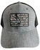 Image #3 - Howitzer Men's Camo Flag Patch Ball Cap, Heather Grey, hi-res