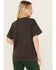 Image #4 - Girl Dangerous Women's Daisy Floral Boyfriend Graphic Tee, Black, hi-res