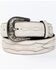 Idyllwind Women's Colt Western Belt, White, hi-res