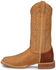 Image #3 - Justin Men's Boston Deerskin Tall Western Boots - Square Toe, Cognac, hi-res