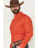 Image #2 - Ariat Men's Waylen Geo Print Long Sleeve Button-Down Western Shirt, Red, hi-res