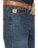 Image #2 - Cinch Men's Ian Dark Wash Slim Bootcut Rigid Denim Jeans, Dark Wash, hi-res