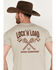 Image #4 - Cowboy Hardware Men's Lock N' Load Short Sleeve Graphic T-Shirt, Sand, hi-res