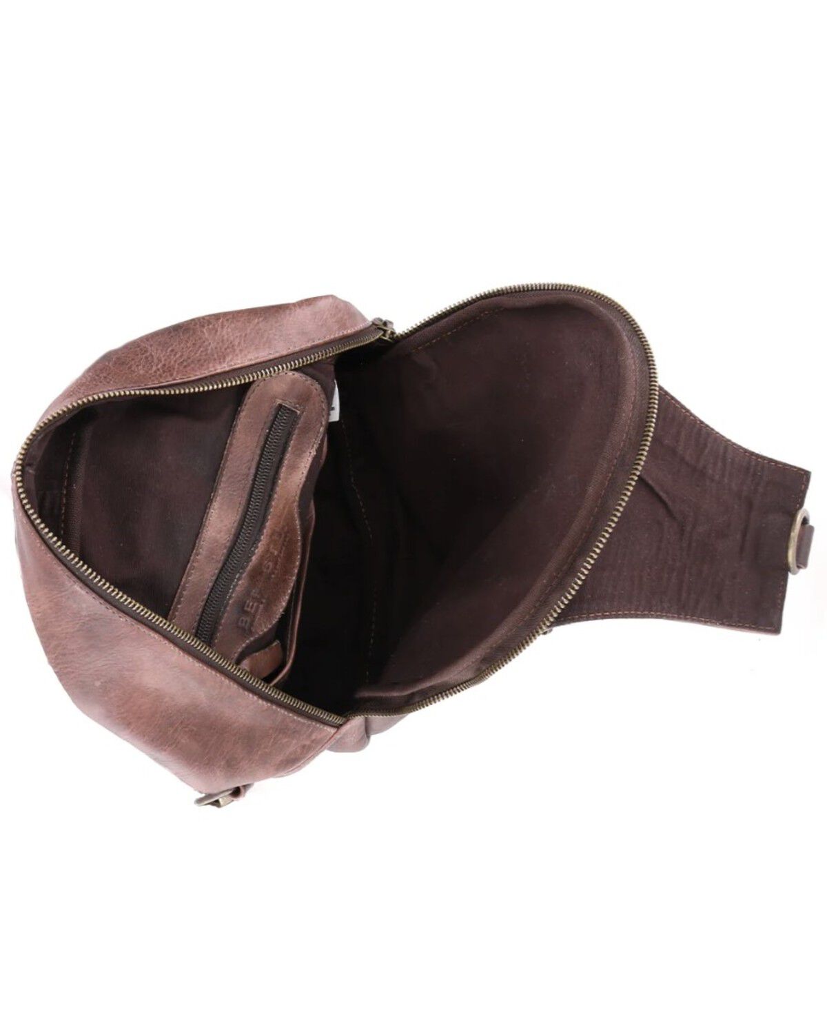 Image #4 - Bed Stu Women's Beau Sling Bag, Mahogany, hi-res