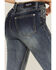 Image #4 - Grace in LA Women's Steerhead Laser Print Southwestern Flare Jeans, , hi-res