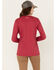 Image #4 - Ariat Women's FR AC Long Sleeve Work Shirt, Cherry, hi-res