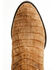 Image #6 - Dan Post Men's Exotic Caiman Makara Tall Western Boots - Round Toe, Brown, hi-res