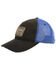 Image #2 - Rock & Roll Denim Men's Rubber Logo Patch Baseball Cap, Black, hi-res