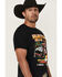 Image #2 - Nascar Men's Boot Barn Exclusive Austin Dillon Short Sleeve Graphic T-Shirt, Black, hi-res