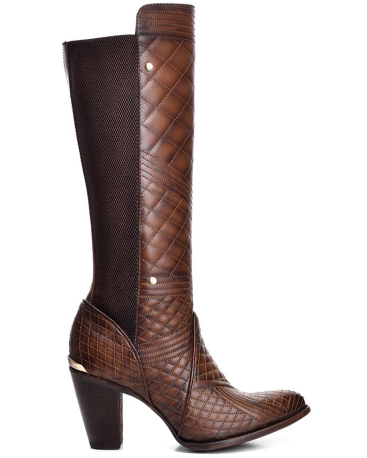 Image #2 - Cuadra Women's Tall Western Boots - Round Toe, , hi-res
