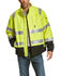 Image #1 - Ariat Men's FR HI-VIS Waterproof Jacket - Tall, Yellow, hi-res