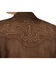 Image #5 - Circle S Men's Embroidered Micro-Suede Sportcoat , Chestnut, hi-res