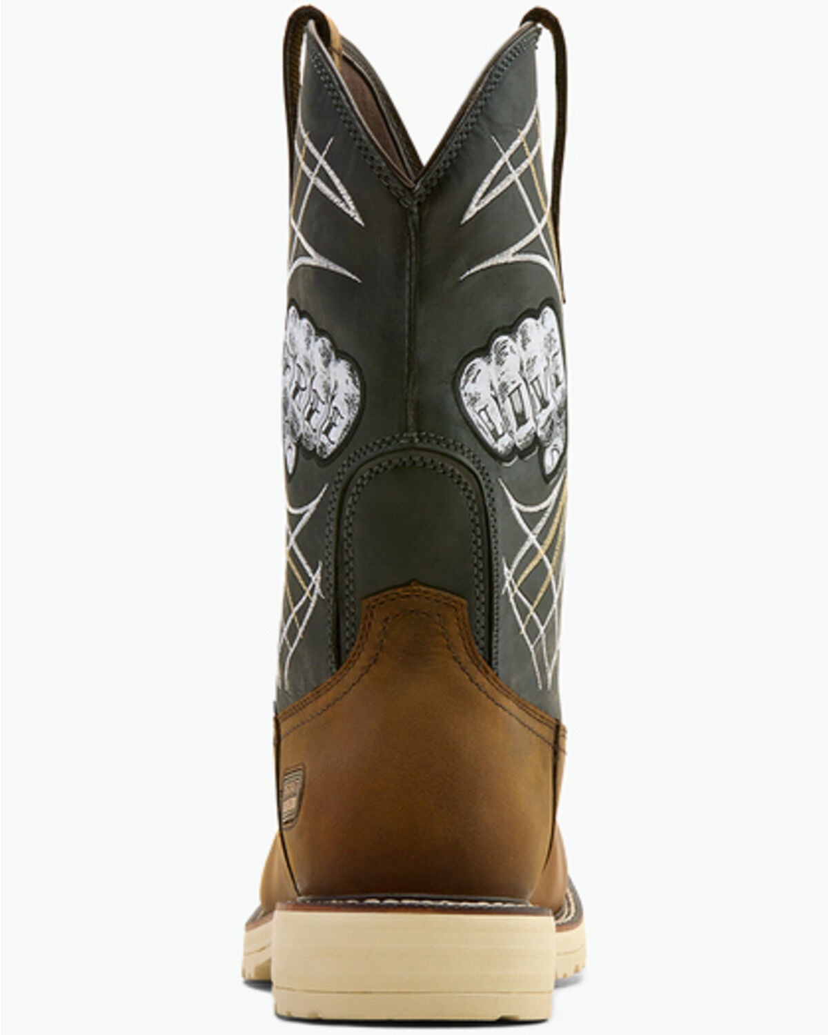 Image #3 - Ariat Men's Activator Live Free Pull-On Work Boots - Soft Toe, Brown, hi-res