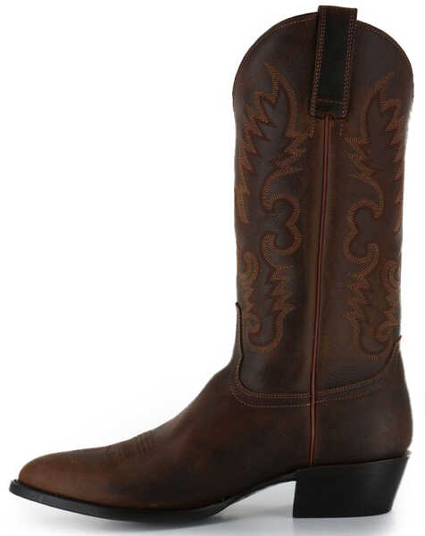 Image #3 - Cody James Men's Classic Western Boots - Medium Toe, Brown, hi-res