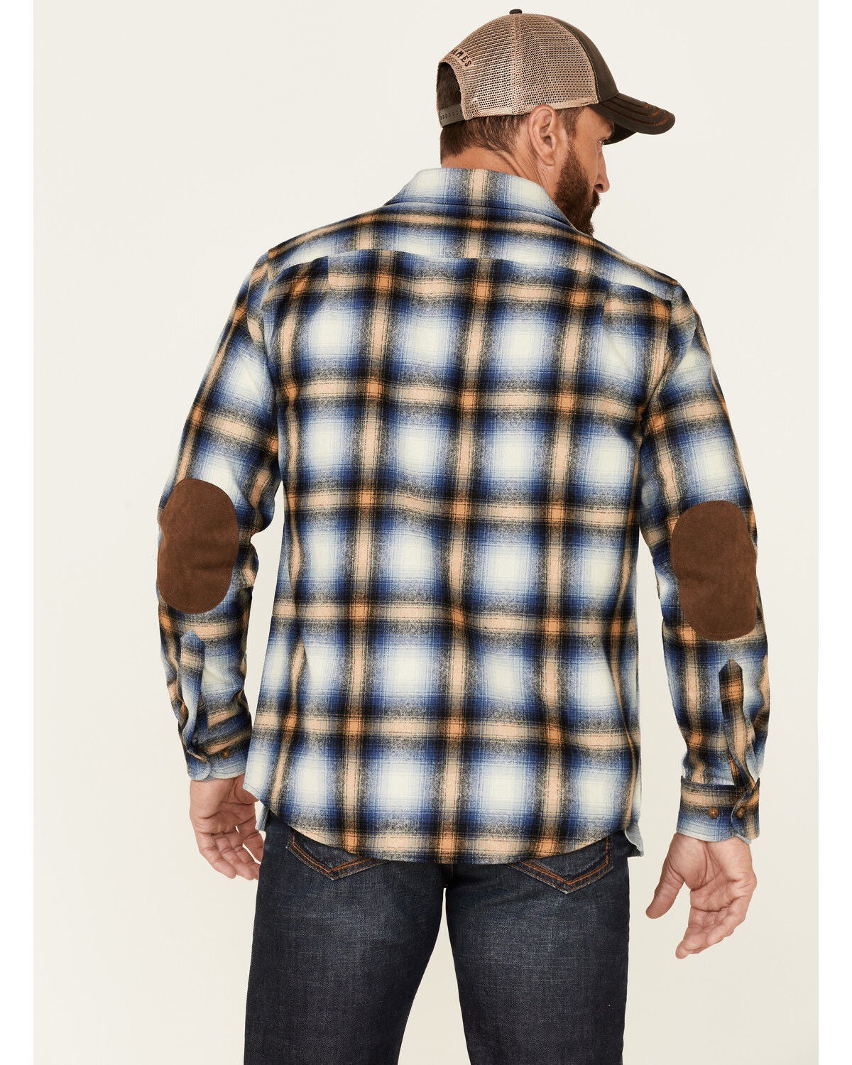 Pendleton Men'sTrail Large Ombre Plaid 