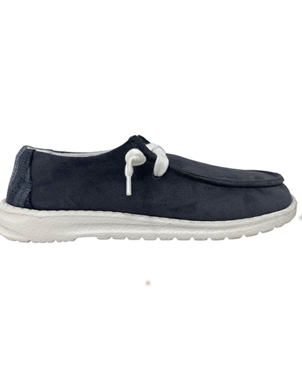Image #1 - Gypsy Jazz Women's Poppy Suede Casual Shoes - Moc Toe, Grey, hi-res