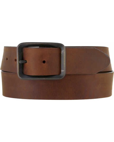 Image #1 - Chippewa Men's Buckskin Leather Belt , Bark, hi-res