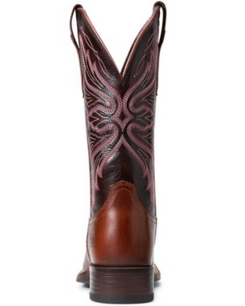 Image #3 - Ariat Women's Edgewood Leather Western Performance Boots - Broad Square Toe , , hi-res