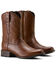 Image #3 - Ariat Men's Sonoro Western Boots - Square Toe, Brown, hi-res