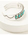 Image #3 - Shyanne Women's Cuff and Stretch Bead Statement Bracelet Set - 4 Piece, Turquoise, hi-res