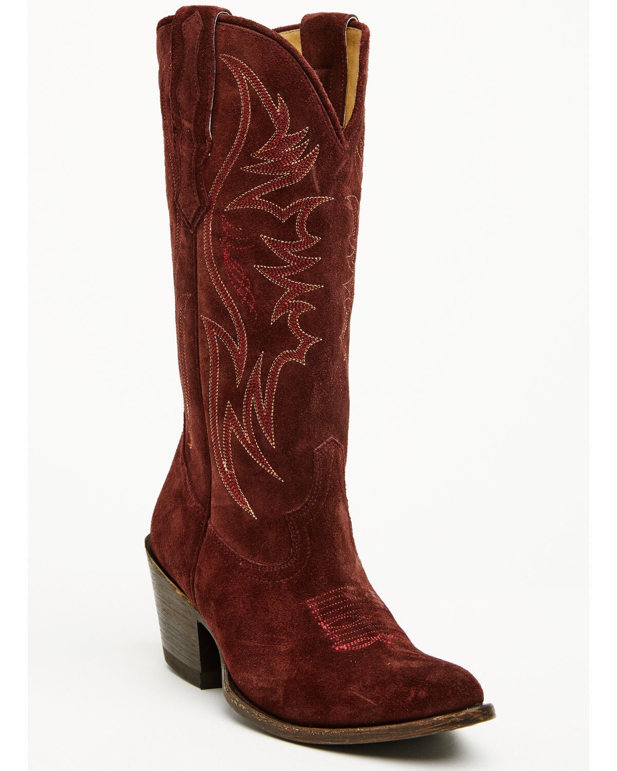 Idyllwind Women's Charmed Life Western Boots - Round Toe, Wine, hi-res