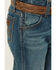 Image #2 - Wrangler Retro Little Boys' Wes Medium Wash Slim Bootcut Stretch Denim Jeans, Medium Wash, hi-res