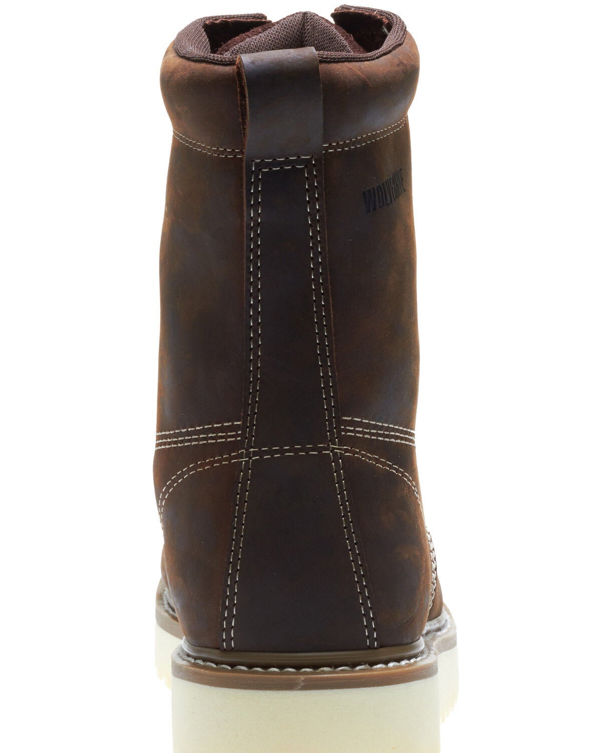 Image #4 - Wolverine Men's Loader Work Boots - Soft Toe, Brown, hi-res