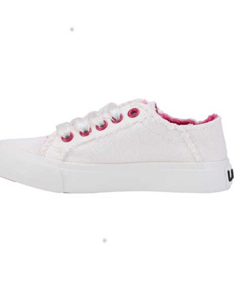Image #3 - Lamo Footwear Girls' Vita Casual Shoes - Round Toe , White, hi-res