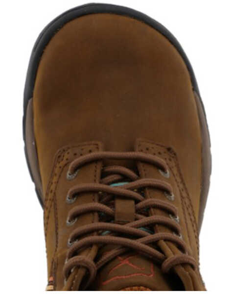 Image #6 - Twisted X Women's 4" All Around Lace-Up Hiking Multi Brown Work Boot - Round Toe , Brown, hi-res