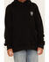 Image #3 - Ariat Boys' Mexico Flag Logo Graphic Hooded Sweatshirt, Black, hi-res
