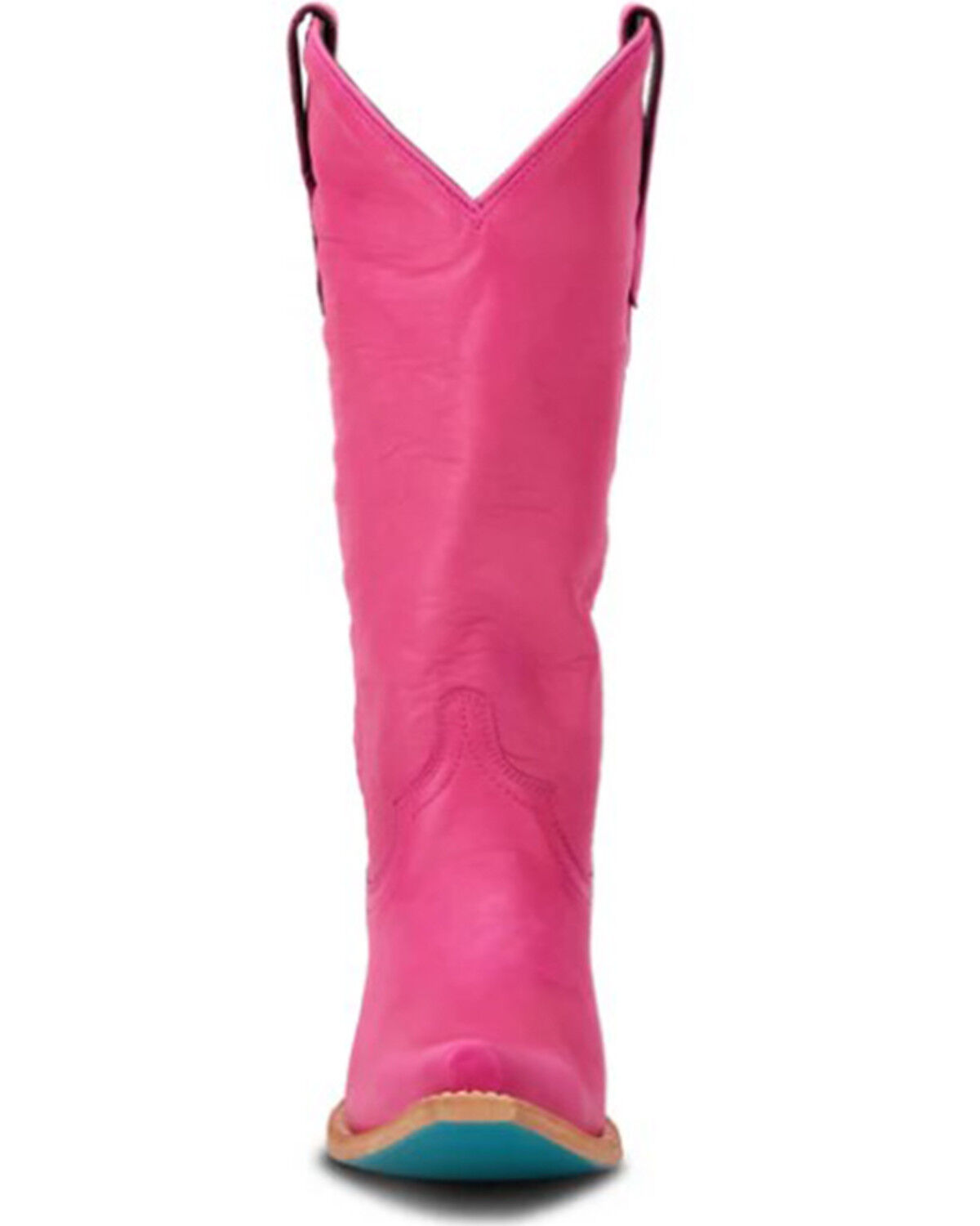 Image #4 - Lane Women's Emma Jane Tall Western Boots - Snip Toe, Hot Pink, hi-res