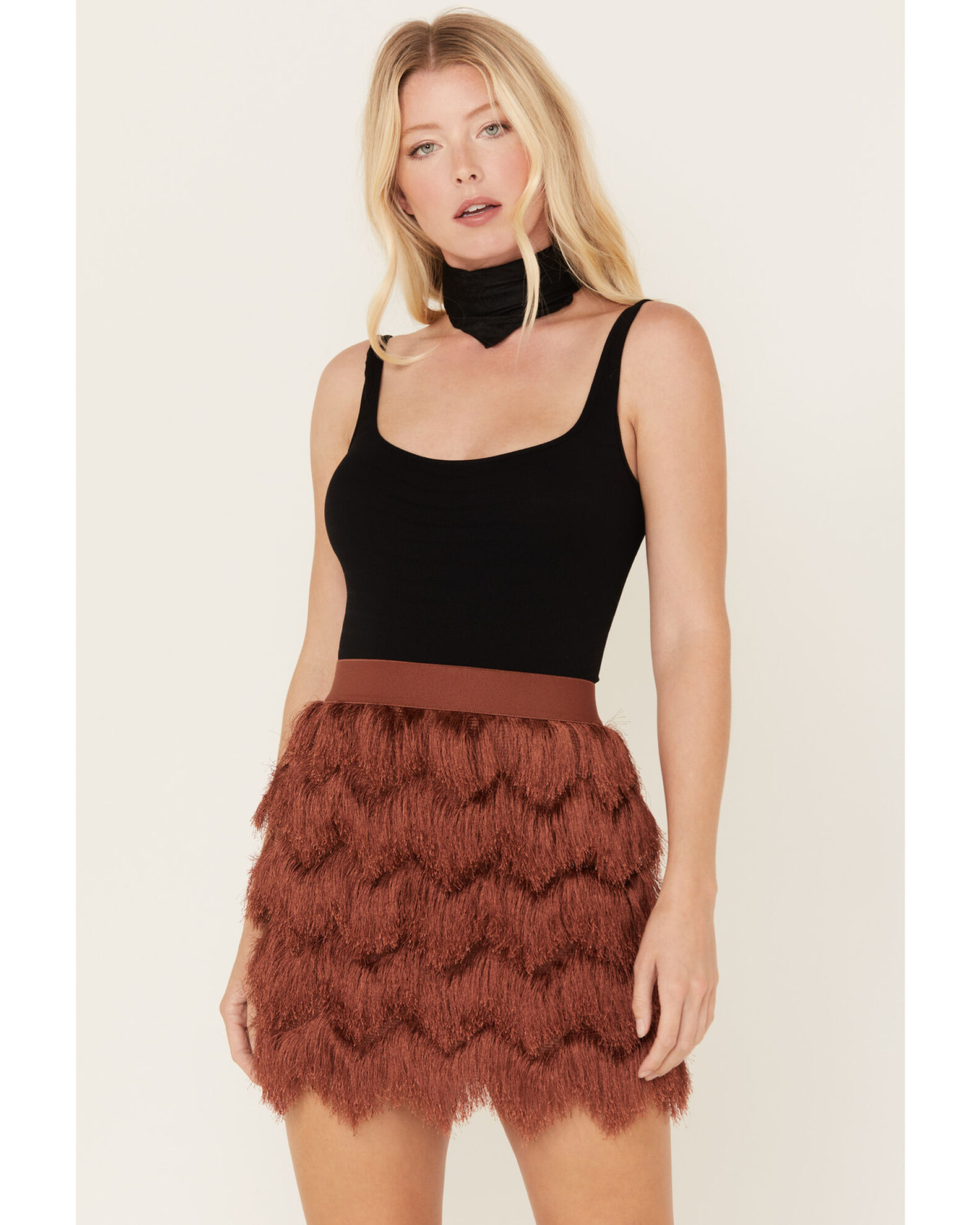 Flapper skirt clearance