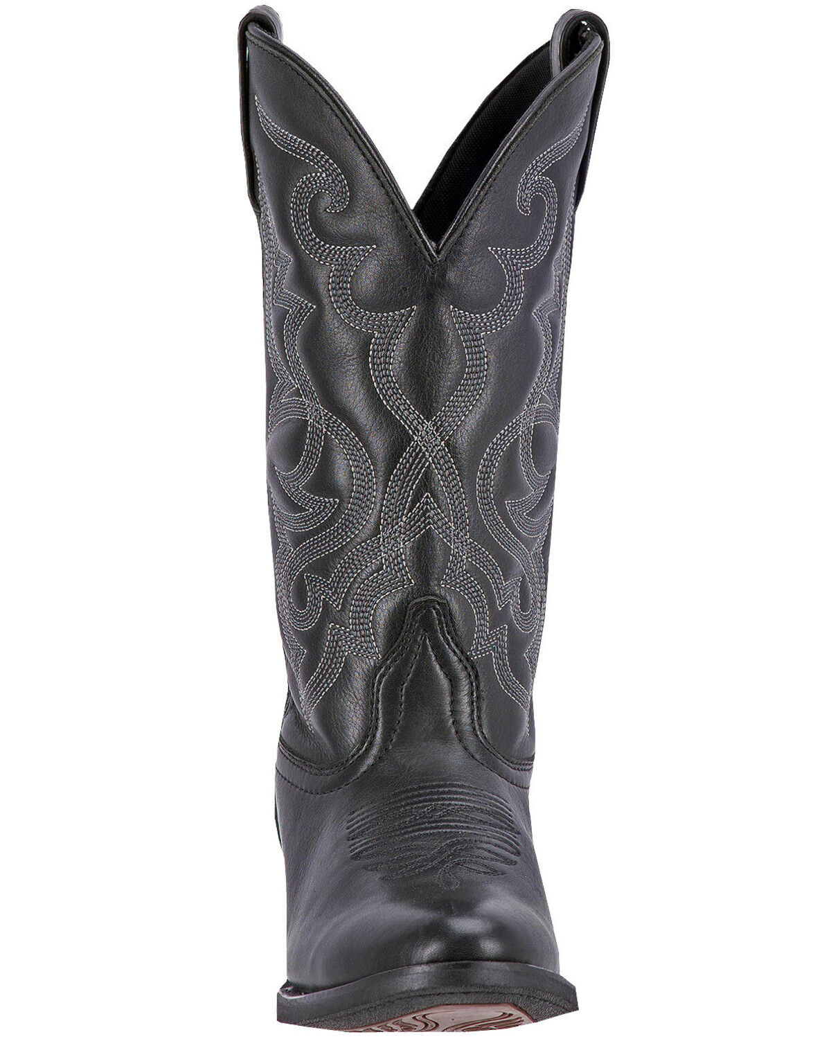 Image #6 - Laredo Women's Maddie Western Boots - Round Toe, Black, hi-res