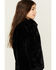 Image #2 - Urban Republic Girls' Faux Fur Moto Jacket, Black, hi-res