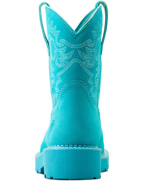 Image #3 - Ariat Women's Fatbaby Western Boots - Round Toe  , Blue, hi-res