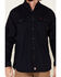Image #3 - Ariat Men's FR Solid Vent Long Sleeve Button Down Work Shirt, Navy, hi-res