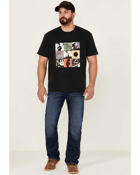 Image #2 - Wrangler X Fender Men's Archives Vintage Graphic T-Shirt , Black, hi-res