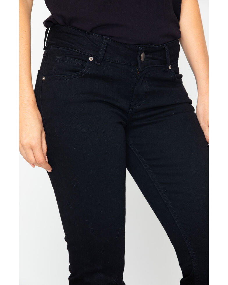womens black wranglers